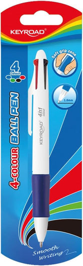 PENNA A SFERA 4 COLORI IN 1 - BLISTER