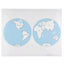 PLANISFERO,CARTINA CONTINENTI,INGLESE(PER GM221BS01)