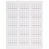 MODULI PER ATTIVITA' DEI FRANCOBOLLI (500 FOGLI)