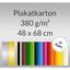 CARTONE SPESSO 48X68 GR. 380 BIANCO