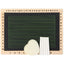 LAVAGNA ARDESIA CM.30X22 C/CORNICE IN LEGNO + SPUG