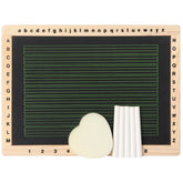 LAVAGNA ARDESIA CM.30X22 C/CORNICE IN LEGNO + SPUG