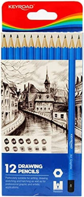 MATITE GRAFITE SET PZ.12 - GRADAZIONI: 8B,6B,5B,4B