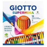 PASTELLI SUPERMINA GIOTTO 18 COL.+2 LYRA