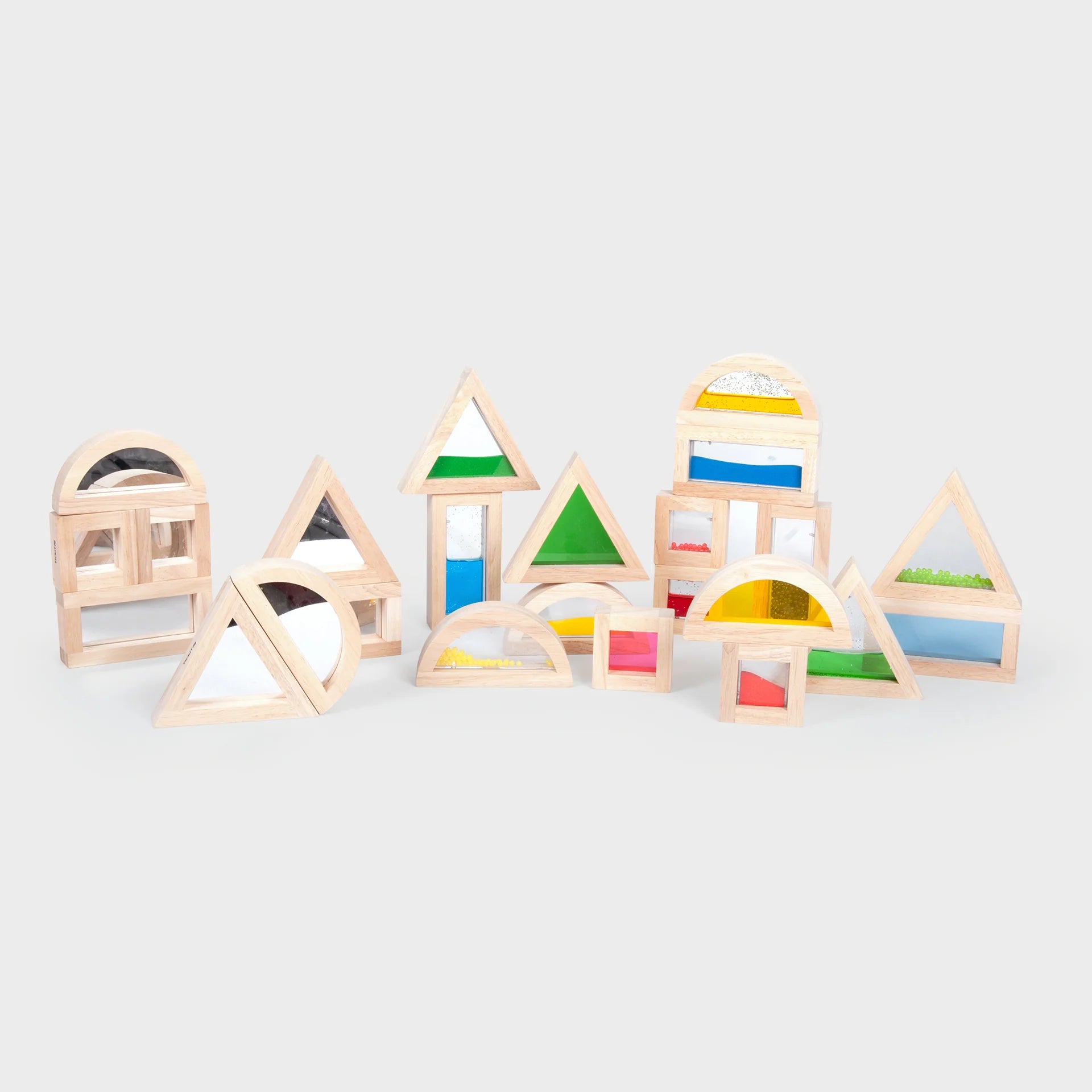 24 blocchi sensoriali arcobaleno - Tickit - giocattoli di legno 24 blocchi sensoriali arcobaleno - Tickit - giocattoli di legno