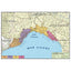 CARTE GEOGRAFICA DOPPIA 100X140 LIGURIA