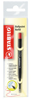 REFILL STABILO BALLPOINT 0.5MM ROSSO
