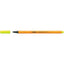 PENNA STABILO POINT 88 GIALLO FLUO