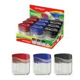 TEMPERAMATITE 2 FORI "METAL" DISPLAY 12 PEZZI - COLORI ASSORTITI