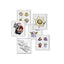 FORME RILIEVO CM.21X23 - SET 6 PZ.SOGGETTI ASS.NATALE