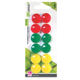 BOTTONI MAGNETICI MM. 20 - CONF. 12 PZ. ASS.