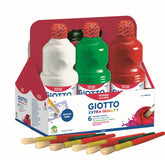 TEMPERA GIOTTO SUPERLAVABILE 6 COLORI ML. 1000