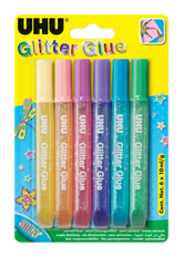 GLITTER GLUE PASTEL ML. 10 PZ.6