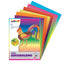 CARTA ARCOBALENO CM.23X33 - CONF. 10 FG. - ASS.