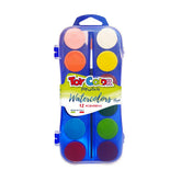 Acquarelli Pastiglie Mm. 30 12 Colori Toy Color