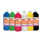 ACRILICO DECO ML.250 - SET 6 COL. PRIMARI