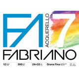 Album Fabriano 300 Grammi 12 Fogli Grana Fine