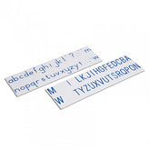 ALFABETARIO STAMPATO BLU