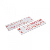 ALFABETARIO STAMPATO ROSSO