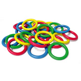 Anelli Diametro Mm.70 - Busta 24 Pezzi - Colori Assortiti