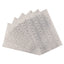 ADESIVI - SET 6 FOGLI 120X75 MM (288 PZ) - STELLE ARGENTO