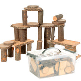 Blocchi Naturali A Tronco - Costruzioni Set 790 Pezzi