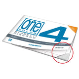 Blocco 4 One Color 33X48 Fogli 20 Liscio Squadrato Grammi 220
