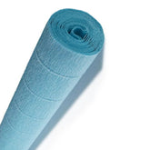 CARTA CRESPA GR.180 - ROTOLO CM.50X250 - CELESTE