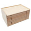 COFANETTO PORTA INCASTRI CON 7 CASSETTI(INC.NON INCL.)