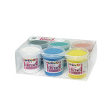 COLORI A DITA - CONFEZIONE 6 BARATTOLI - COLORI AS