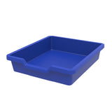 Contenitore Basso Cm. 43X31,5X7,5 H - Blu