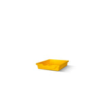 Contenitore Basso Cm. 43X31,5X7,5 H - Giallo