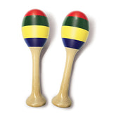 Maracas In Legno Cm. 20X5,5 Diametro