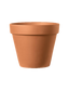 VASETTO TERRACOTTA DIA.CM.5 - CONF.48 PZ.