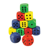 Dadi Cm.3 - Set 12 Pezzi Colorati