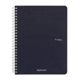 QUADERNO C/SPIRALE ECOQUA A5 1RIG CARTONATO DARK BLUE