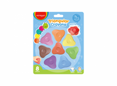 PASTELLI A CERA TRIANGOLARI SET PZ. 8 COLORI ASSOR