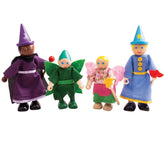 Personaggi In Legno - Favole - Set 4 Pezzi