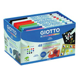 PENNARELLI DECOR MATERIALS SCATOLA PZ. 48 IN 12 COLORI