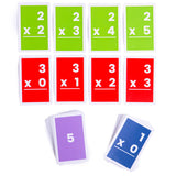 Flash Cards Moltiplicazioni 1/6 - 52 Pezzi