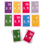 Flash Cards Moltiplicazioni 7/12 - 52 Pezzi