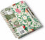 QUADERNO A5 SPIRALATO FLOWER CON STICKER E PORTA PENNE
