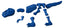 Formine Per Sabbia Dinosauro - Set 10 Pezzi