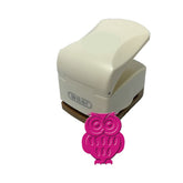 FUSTELLA CON RILIEVO MM.32 SAGOMA GUFO