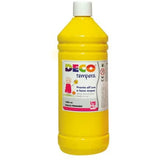 TEMPERA - SCATOLA 6 FLACONI ML.1000 - COLORI ASSOR