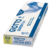 PASTELLO SUPERMINA GIOTTO GIALLO LIMONE PZ.12