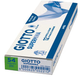 PASTELLO SUPERMINA GIOTTO VERDE FLUO PZ.12