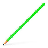 LAPIS SPARKLE FABER CASTELL FUSTO VERDE NEON