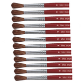 PENNELLO TONDO PELO DI PONY N. 9 - CONF.12 PZ.