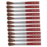 PENNELLO TONDO PELO DI PONY N. 9 - CONF.12 PZ.